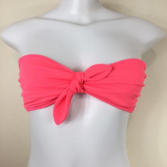 Victoria’s Secret | Pink Bow Bikini Top Sz S - Picture 1 of 4